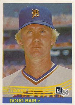 #369 Doug Bair - Detroit Tigers - 1984 Donruss Baseball