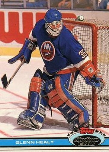 #369 Glenn Healy - New York Islanders - 1991-92 Stadium Club Hockey