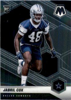 #369 Jabril Cox - Dallas Cowboys - 2021 Panini Mosaic Football