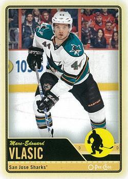 #369 Marc-Edouard Vlasic - San Jose Sharks - 2012-13 O-Pee-Chee Hockey