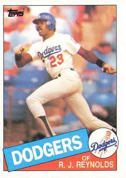 #369 R.J. Reynolds - Los Angeles Dodgers - 1985 Topps Baseball