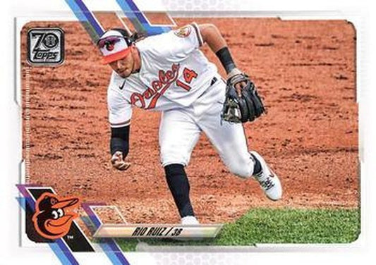 #369 Rio Ruiz - Baltimore Orioles - 2021 Topps Baseball