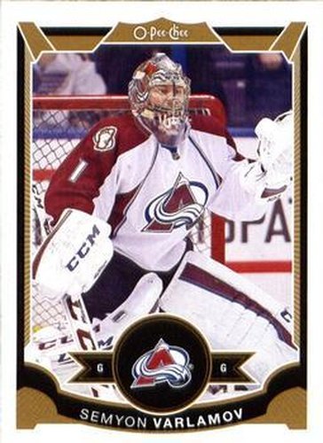 #369 Semyon Varlamov - Colorado Avalanche - 2015-16 O-Pee-Chee Hockey