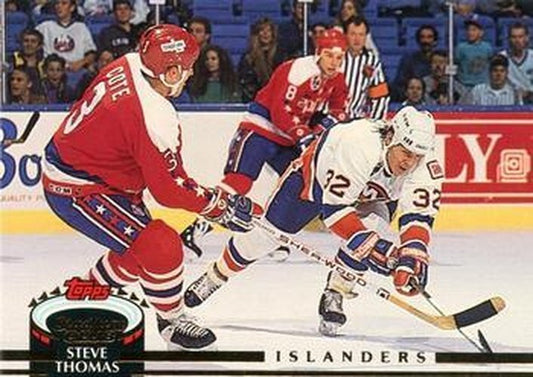 #369 Steve Thomas - New York Islanders - 1992-93 Stadium Club Hockey