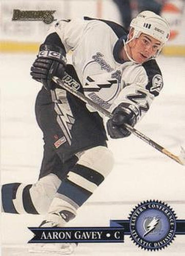 #369 Aaron Gavey - Tampa Bay Lightning - 1995-96 Donruss Hockey