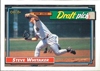#369 Steve Whitaker - San Francisco Giants - 1992 O-Pee-Chee Baseball