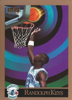 #369 Randolph Keys - Charlotte Hornets - 1990-91 SkyBox Basketball
