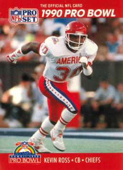 #369 Kevin Ross - Kansas City Chiefs - 1990 Pro Set Football