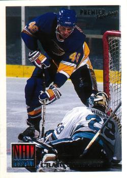 #369 Craig Johnson - St. Louis Blues - 1994-95 O-Pee-Chee Premier Hockey