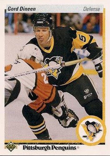 #369 Gord Dineen - Pittsburgh Penguins - 1990-91 Upper Deck Hockey