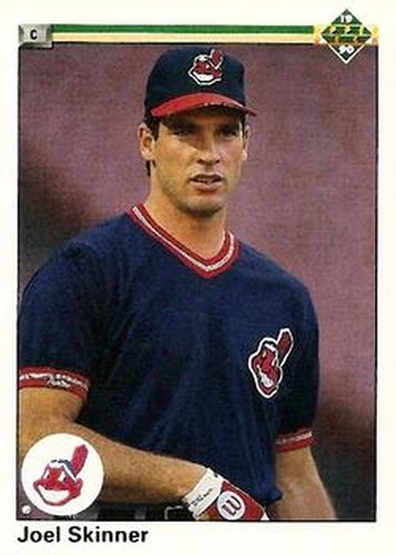 #369 Joel Skinner - Cleveland Indians - 1990 Upper Deck Baseball