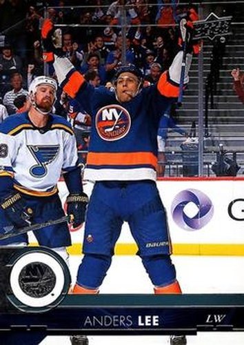 #369 Anders Lee - New York Islanders - 2017-18 Upper Deck Hockey