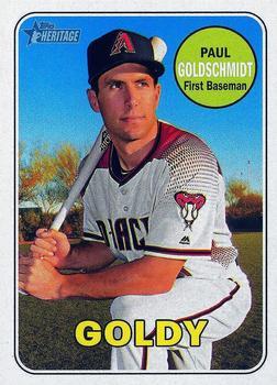 #369b Paul Goldschmidt - Arizona Diamondbacks - 2018 Topps Heritage Baseball