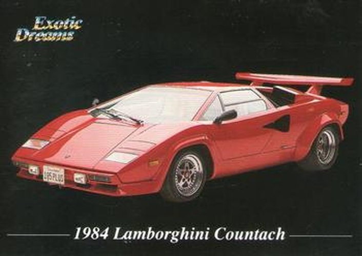 #36 1984 Lamborghini Countach - 1992 All Sports Marketing Exotic Dreams