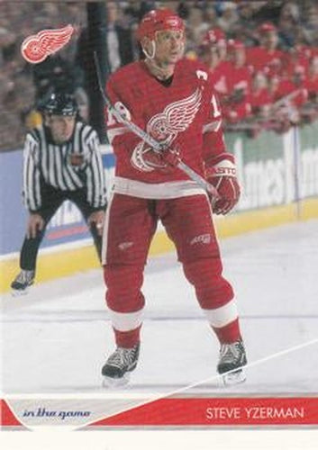 #36 Steve Yzerman - Detroit Red Wings - 2003-04 In The Game Toronto Star Hockey