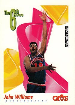 #436 John Williams - Cleveland Cavaliers - 1991-92 SkyBox Basketball