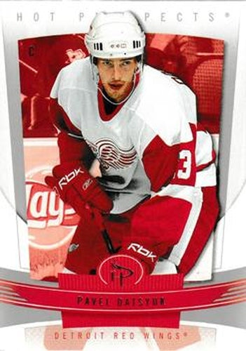 #36 Pavel Datsyuk - Detroit Red Wings - 2006-07 Fleer Hot Prospects Hockey
