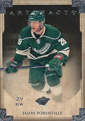 #36 Jason Pominville - Minnesota Wild - 2013-14 Upper Deck Artifacts Hockey