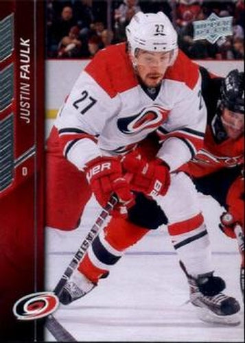 #36 Justin Faulk - Carolina Hurricanes - 2015-16 Upper Deck Hockey
