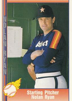 #36 Starting Pitcher Nolan Ryan - Houston Astros - 1991 Pacific Nolan Ryan Texas Express I Baseball