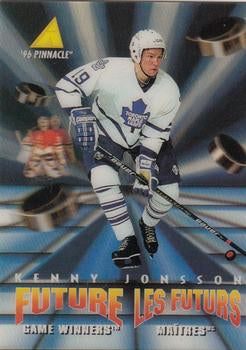 #McD-36 Kenny Jonsson - Toronto Maple Leafs - 1995-96 Pinnacle McDonald's Game Winners Hockey
