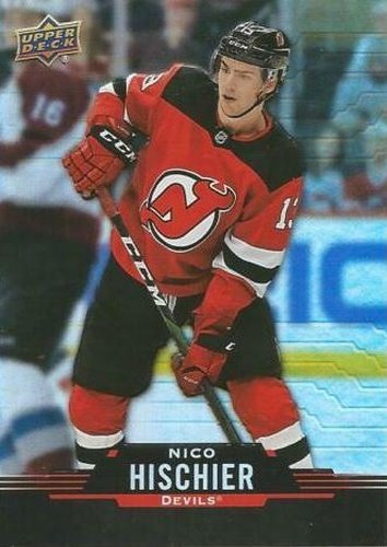 #36 Nico Hischier - New Jersey Devils - 2020-21 Upper Deck Tim Hortons Hockey