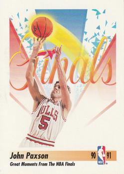 #336 John Paxson - Chicago Bulls - 1991-92 SkyBox Basketball