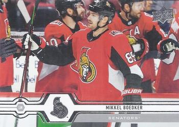 #36 Mikkel Boedker - Ottawa Senators - 2019-20 Upper Deck Hockey