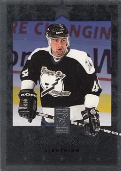 #36 Roman Hamrlik - Tampa Bay Lightning - 1995-96 Donruss Elite Hockey