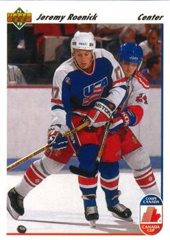 #36 Jeremy Roenick - USA - 1991-92 Upper Deck Hockey