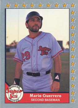 #36 Mario Guerrero - Winter Haven Super Sox - 1990 Pacific Senior League Baseball