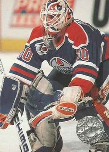 #36 Bill Ranford - Edmonton Oilers - 1991-92 Pro Set Platinum Hockey