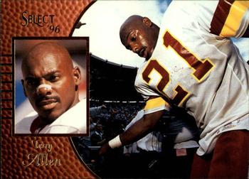 #36 Terry Allen - Washington Redskins - 1996 Select Football