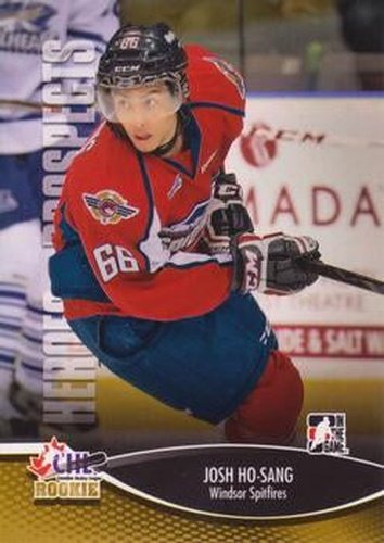 #36 Josh Ho-Sang - Windsor Spitfires - 2012-13 In The Game Heroes and Prospects Hockey