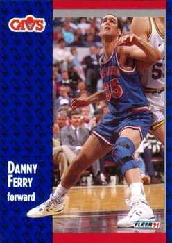 #36 Danny Ferry - Cleveland Cavaliers - 1991-92 Fleer Basketball