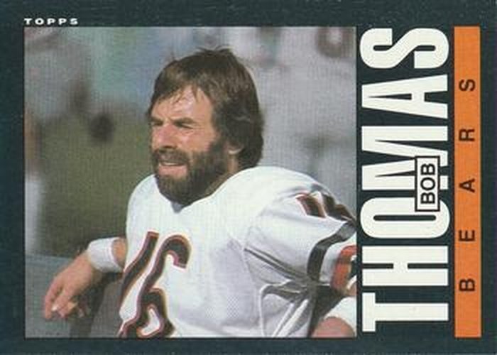 #36 Bob Thomas - Chicago Bears - 1985 Topps Football