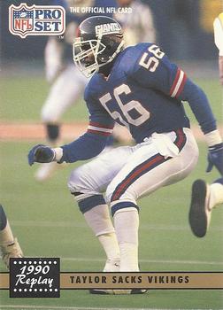 #336 Lawrence Taylor - New York Giants - 1991 Pro Set Football
