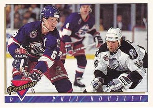 #36 Phil Housley - Winnipeg Jets - 1993-94 Topps Premier Hockey