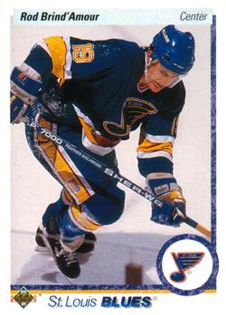 #36 Rod Brind'Amour - St. Louis Blues - 1990-91 Upper Deck Hockey