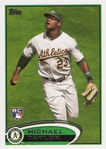 #36 Michael Taylor - Oakland Athletics - 2012 Topps Baseball