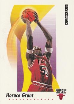 #36 Horace Grant - Chicago Bulls - 1991-92 SkyBox Basketball