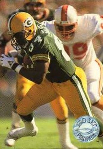 #36 Sterling Sharpe - Green Bay Packers - 1991 Pro Set Platinum Football