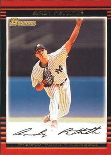 #36 Andy Pettitte - New York Yankees - 2002 Bowman Baseball