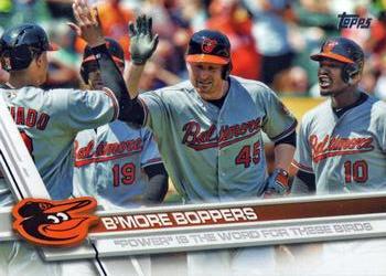 #36 B'More Boppers - Baltimore Orioles - 2017 Topps Baseball