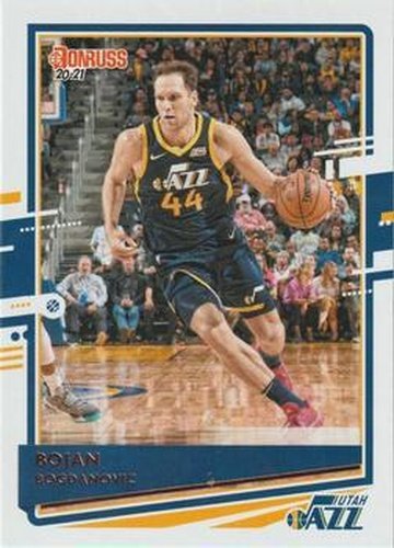 #36 Bojan Bogdanovic - Utah Jazz - 2020-21 Donruss Basketball
