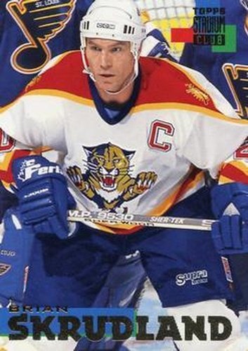 #36 Brian Skrudland - Florida Panthers - 1994-95 Stadium Club Hockey