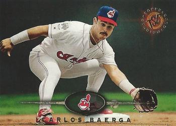 #36 Carlos Baerga - Cleveland Indians - 1995 Stadium Club Baseball