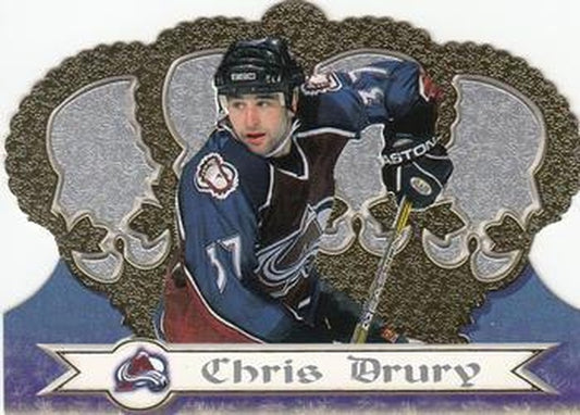 #36 Chris Drury - Colorado Avalanche - 1999-00 Pacific Crown Royale Hockey