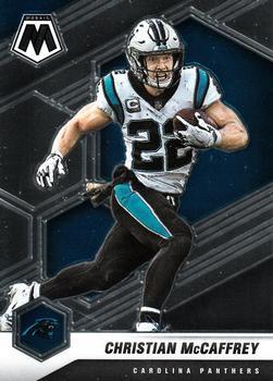 #36 Christian McCaffrey - Carolina Panthers - 2021 Panini Mosaic Football