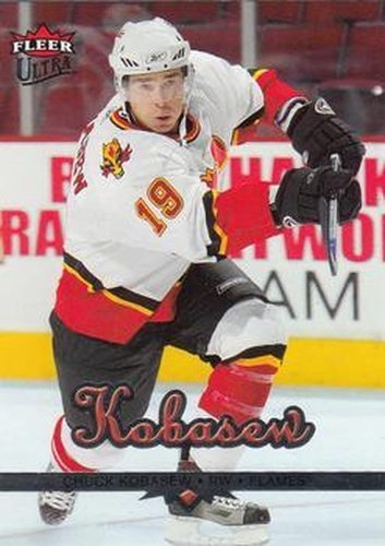 #36 Chuck Kobasew - Calgary Flames - 2005-06 Ultra Hockey